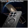 Phonesta MagLock Armor Back Cover Hülle Ring und MagSafe für Xiaomi 15T - Schwarz 5