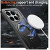 Phonesta MagLock Armor Back Cover Hülle Ring und MagSafe für Xiaomi 15T Pro - Schwarz 2