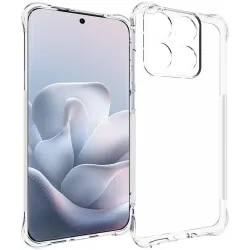 Phonesta Pure Shockproof Silikon Back Cover Hülle für Motorola Edge 70 Fusion - Transparent