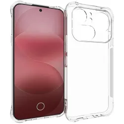 Phonesta Pure Shockproof Silikon Back Cover Hülle für Nothing Phone (4a) Pro - Transparent