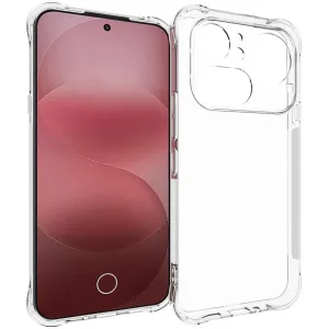 Phonesta Pure Shockproof Silikon Back Cover Hülle für Nothing Phone (4a) Pro - Transparent