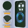 Phonesta Royale Liquid Silikon Back Cover Hülle mit MagSafe für Xiaomi 17 Ultra - Dunkelgrün 7