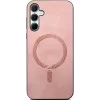 Phonesta Retro Vegan Leder MagSafe Back Cover Hülle für Samsung Galaxy A35 - Rosa 3