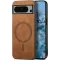 Phonesta Retro Vegan Leder MagSafe Back Cover Hülle für Google Pixel 9 Pro XL - Braun