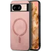 Phonesta Retro Vegan Leder MagSafe Back Cover Hülle für Google Pixel 9 Pro XL - Rosa