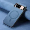 Phonesta Retro Vegan Leder MagSafe Back Cover Hülle für Google Pixel 9 / 9 Pro - Blau 2