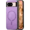 Phonesta Retro Vegan Leder MagSafe Back Cover Hülle für Google Pixel 9 / 9 Pro - Lila