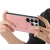Phonesta Retro Vegan Leder MagSafe Back Cover Hülle für Samsung Galaxy S25 Ultra - Rosa 9