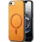 Phonesta Retro Vegan Leder MagSafe Back Cover Hülle für Apple iPhone 17e/16e - Orange