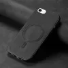 Phonesta Retro Vegan Leder MagSafe Back Cover Hülle für Apple iPhone 17e/16e - Schwarz 3