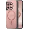 Phonesta Retro Vegan Leder MagSafe Back Cover Hülle für OnePlus 12R - Rosa