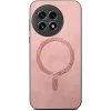 Phonesta Retro Vegan Leder MagSafe Back Cover Hülle für OnePlus 13 - Rosa 2