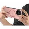 Phonesta Retro Vegan Leder MagSafe Back Cover Hülle für OnePlus 13 - Rosa 3