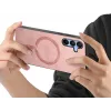 Phonesta Retro Vegan Leder MagSafe Back Cover Hülle für Samsung Galaxy A16 - Rosa 3