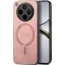 Phonesta Retro Vegan Leder MagSafe Back Cover Hülle für Oppo Find X8 Pro - Rosa