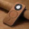 Phonesta Retro Vegan Leder MagSafe Back Cover Hülle für HONOR Magic7 Pro - Braun 4