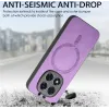 Phonesta Retro Vegan Leder MagSafe Back Cover Hülle für Xiaomi Redmi Note 14 Pro Plus - Lila 4