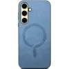 Phonesta Retro Vegan Leder MagSafe Back Cover Hülle für Samsung Galaxy A36/A56 - Blau 2