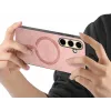 Phonesta Retro Vegan Leder MagSafe Back Cover Hülle für Samsung Galaxy A36/A56 - Rosa 3