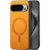 Phonesta Retro Vegan Leder MagSafe Back Cover Hülle für Google Pixel 10 Pro XL - Orange