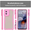 Phonesta Shockproof Armor Back Cover Hülle für Motorola Moto G55 - Rosa 2