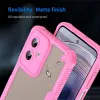 Phonesta Shockproof Armor Back Cover Hülle für Motorola Moto G55 - Rosa 8
