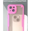 Phonesta Shockproof Armor Back Cover Hülle für Apple iPhone 15 - Rosa 5