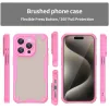 Phonesta Shockproof Armor Back Cover Hülle für Apple iPhone 15 Pro - Rosa 2