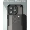 Phonesta Shockproof Armor Back Cover Hülle für Apple iPhone 15 Pro - Schwarz 5