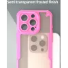 Phonesta Shockproof Armor Back Cover Hülle für Apple iPhone 15 Pro Max - Rosa 5