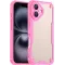 Phonesta Shockproof Armor Back Cover Hülle für Apple iPhone 16 - Rosa