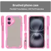 Phonesta Shockproof Armor Back Cover Hülle für Apple iPhone 16 - Rosa 2