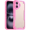 Phonesta Shockproof Armor Back Cover Hülle für Apple iPhone 16 Plus - Rosa