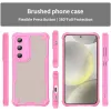 Phonesta Shockproof Armor Back Cover Hülle für Samsung Galaxy S25/S24 - Rosa 2