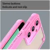 Phonesta Shockproof Armor Back Cover Hülle für Samsung Galaxy S24 FE - Rosa 6