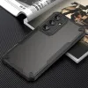 Phonesta Shockproof Armor Back Cover Hülle für Samsung Galaxy S24 FE - Schwarz 7