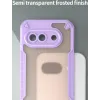 Phonesta Shockproof Armor Back Cover Hülle für Google Pixel 9a - Lila 5