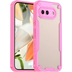 Phonesta Shockproof Armor Back Cover Hülle für Google Pixel 9a - Rosa