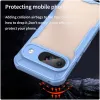 Phonesta Shockproof Armor Back Cover Hülle für Google Pixel 9 - Blau 4