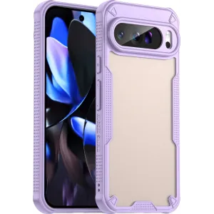 Phonesta Shockproof Armor Back Cover Hülle für Google Pixel 9 Pro XL - Lila