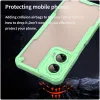 Phonesta Shockproof Armor Back Cover Hülle für Motorola Moto G35 - Grün 4