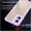 Phonesta Shockproof Armor Back Cover Hülle für Motorola Moto G35 - Lila 4