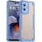 Phonesta Shockproof Armor Back Cover Hülle für Motorola Moto G55 - Blau
