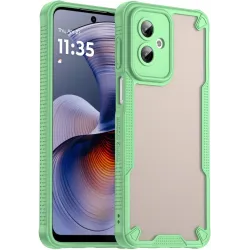 Phonesta Shockproof Armor Back Cover Hülle für Motorola Moto G55 - Grün