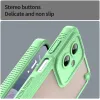 Phonesta Shockproof Armor Back Cover Hülle für Motorola Moto G55 - Grün 6