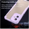 Phonesta Shockproof Armor Back Cover Hülle für Motorola Moto G55 - Lila 4