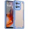 Phonesta Shockproof Armor Back Cover Hülle für Motorola Moto G75 - Blau