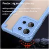Phonesta Shockproof Armor Back Cover Hülle für Motorola Moto G75 - Blau 4