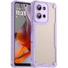 Phonesta Shockproof Armor Back Cover Hülle für Motorola Moto G75 - Lila