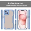 Phonesta Shockproof Armor Back Cover Hülle für Apple iPhone 15 - Blau 2